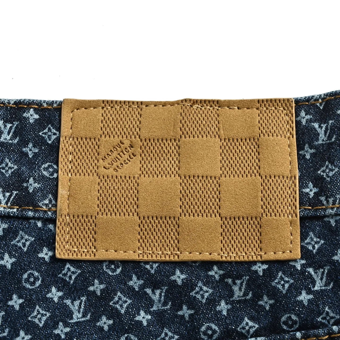 Louis Vuitton/Louis Vuitton all-over printed presbyopic jeans